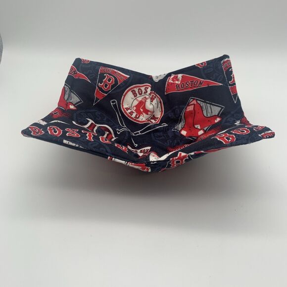 MLB Red Sox Microwave Cozy Bowl Holder Handmade - Picture 1 of 7